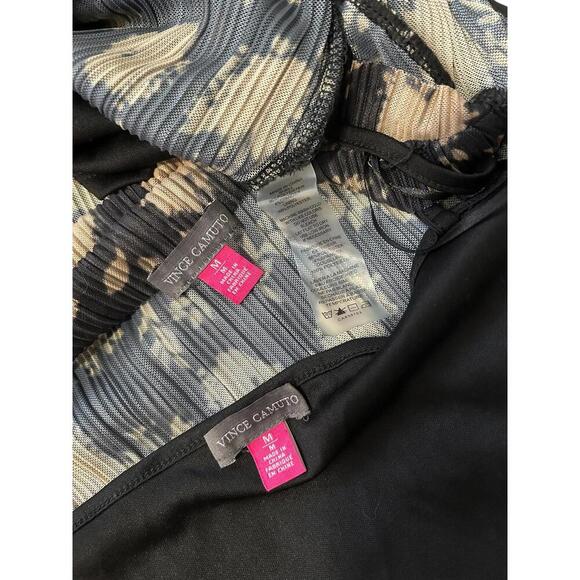 Elegant Black Floral Maxi Dress - Long Sleeve - Picture 6 of 6